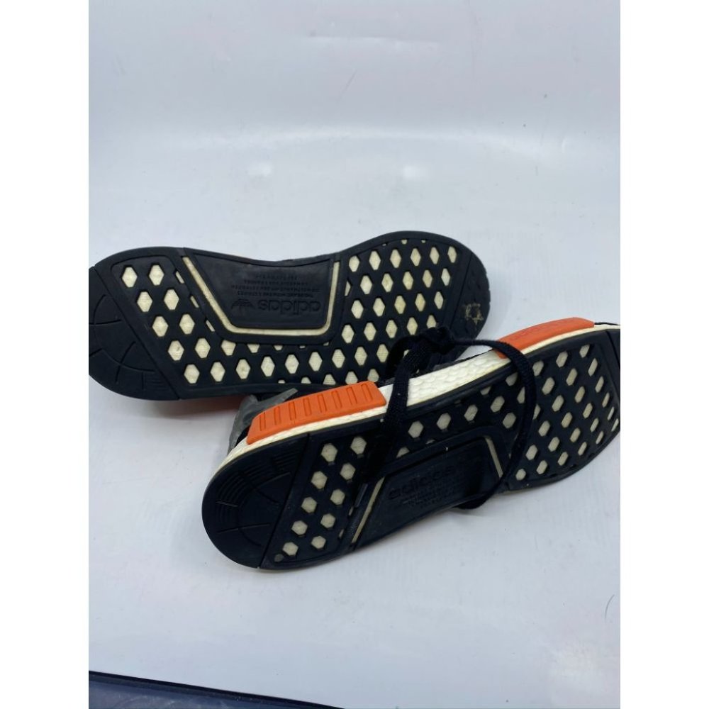 Adidas Blue White Orange Sneakers Size 8.5 - Picture 7 of 8
